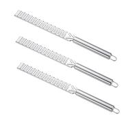 Veemoon 3 pièces Râpe à Fromage Inoxydable avec Long Manche Outil Multi-usage pour Râper Fromage Légumes et Truffes Pratique pour Maison et Cuisine Professionnelle