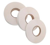 Veemoon 3 Rouleaux de Ruban Thermocollant Double Face pour Couture Largeurs 1Cm/2Cm/3Cm Longueur 50M Chacun Adhésif Permanent pour Patchs Textiles et Loisirs Créatifs