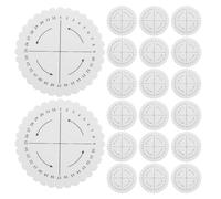 Veemoon 30 disques à tresser à 32 fentes, disques Kumihimo en mousse de | Planche à tresser ronde pour bracelets d'amitié, bijoux perlés, travaux manuels en ficelle et projets de bricolage
