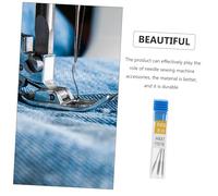 Veemoon 30 pièces Aiguilles Machine à Coudre Anti-saut pour Tissus Extensibles Lot de Multifonction Accessoires de Couture Domestique et Industrielle Boîte de Rangement Pratique