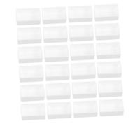 Veemoon 30 Pièces Palette Box with Empty Plastic Watercolor Pans for Easy Paint Organization and Portable Acrylic Mixing Case