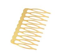 Veemoon 30 pièces Peignes Insérés à Dents Dorés Lot de Accessoires Coiffure et Filles Parfaits pour Chignons et Cheveux Frisés