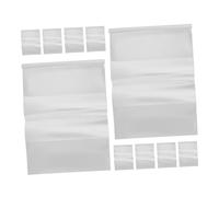 Veemoon 30 pièces Protège Cahiers Transparent Étanche Lot de Protège Souples et Rigides avec Bords Thermosoudés Résistants Couverture Flexible et pour Manuels Scolaires