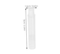 Veemoon 30 Pièces Transparent Chalk Holder Clip Lightweight Plastic Chalk Extension Clamp For Teachers Students Classroom And Outdoor Use