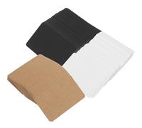 Veemoon 300 Cartes Vierges en Papier Kraft 300 G/m² Lot de 3 Couleurs pour DIY Cartes à Message Adaptées aux Invitations et Créations Personnalisées