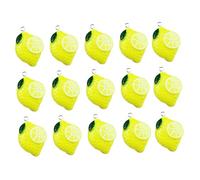 Veemoon 30pièces Lot De Breloques Citron Pour Bijoux Colliers Et Bracelets Pour Suspension Décorative