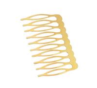 Veemoon 30pièces Peigne Métallique Cheveux Dents Doré Pour Mariage Et Soirées Accessoire Coiffure Femme Et Fille Usage Quotidien Et Dîner