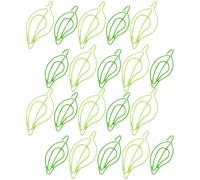 Veemoon 30pièces Petits Trombones Forme de Accessoires de Bureau Créatifs Pince Papier pour Documents Notes et Photos Fourniture Bureautique Pratique et Décorative