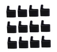 Veemoon 30pièces Protection pour Chaise Protection pour Bureau pour Meubles Angle pour Meubles pour Cornières Lot de Supports Caoutchouc Caoutchouc pour Sols