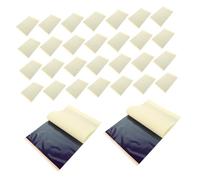 Veemoon 30pièces Transfert pour Tatouage Peau Papier Calque Pochoirs Tatouage DIY Couches Feuilles Pochoir Thermique Fournitures