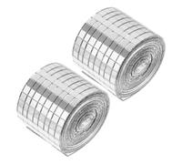 Veemoon 3920 Carreaux de Verre Miroir Autocollants 5X5 MM Argentés Mosaïques Carrées Décoratives Effet Boule Disco Kit Créatif pour Décoration Murale Fêtes Mariages et Loisirs DIY