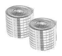 Veemoon 3920pièces Carreaux Miroir Autocollants Mosaïque Verre pour Bricolage Décoration Murale Centre de Table Mariage