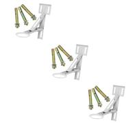Veemoon 3ensembles Support De Lavabo Plan Bracket De Maintien pour Évier De Cuisine Structure pour Installation Facile Prévention Chutes De Lavabo pour De Bain Et Cuisines