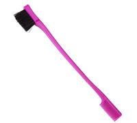 Veemoon 3pièces Brosse à Sourcils Double-embout Multifonction Avec Peigne Outil De Coiffage Des Sourcils Pour Femmes Et Filles Couleur Violette
