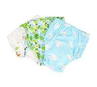 Veemoon 3pièces Couches De Bain Réutilisables Pour Garçon Fille Confortables Et Imperméables Lot De Styles Mixtes Avec Bandes Élastiques