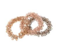 Veemoon 3pièces Élastiques à Cheveux Strassés Cristal Élastiques Très pour Petites Filles et Accessoires de Coiffure pour Queue de Cheval pour Déguisement et Cadeau