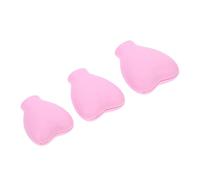 Veemoon 3pièces Housses Pour Pinceaux De Maquillage Silicone Pratiques Et Réutilisables Pour Têtes De Pinceaux De Maquillage