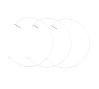 Veemoon 3pièces Joint de Porte pour Lave-linge à Chargement Frontal Lot de Collier de Serrage Anneau de Retenue Compatible Plupart des Modèles Facile à Installer