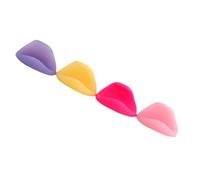 Veemoon 4 Coussinets Repose-Pouce en Silicone pour Flûte Protège-Doigts Confortables Couleurs Aléatoires Lot de 4 Accessoire Léger pour Soulager Douleurs et Couleur Aléatoire
