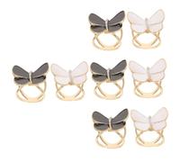 Veemoon 4 Ensembles Accessoires De Boucle Écharpe Goupille D'écharpe Écharpe Femme Anneaux De Boucle D'écharpe Pour Les Femmes Pinces À Cravates Pour Femmes Alliage De Zinc 2 Pièces * 4