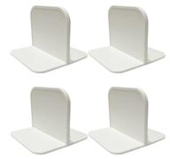 Veemoon 4 Pièces Base De Parc En Plastique Remplacement Du Parc Antidérapant Stabilisateur De Parc Pour Chien Écurie Petite Base De Parc Partie Parc Tout-petit Blanche Plier Petite Clôture