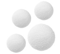 Veemoon 4 pièces Boules Filtrantes de Piscine Éponges Filtrantes Réutilisables Légères pour Piscine Spa Bassin Filtration Flottante