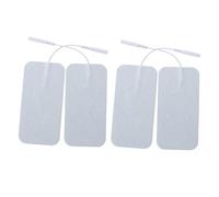 Veemoon 4 pièces Coussinets de Remplacement pour Électrostimulateur Gel Conducteur Non Tissé pour et Autres Dispositifs Électrothérapeutiques