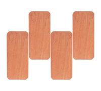 Veemoon 4 Pièces de Copeaux de Bois de Cèdre Espagnol Marron pour Boîte à Cigares, Accessoire Portable et Facile à Ranger, pour Bureau et Bars