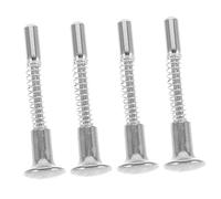 Veemoon 4 pièces Goupilles à Ressort pour Verrous à Plunger pour Lit de Accessoires de Lit et Durables