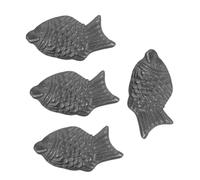 Veemoon 4 Pièces Iron Fish Cooking Tool For Vegan Iron Supplement Natural Aid To Reduce Deficiency Risks For Athletes And Pregnant Women