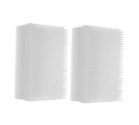 Veemoon 4 Pièces Lot Brosses de Défense Sensorielle Wilbarger Brosses Thérapeutiques Ergothérapie Massage Pression Profonde pour Stimulation Cutanée Calmante Usage et Domicile