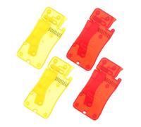 Veemoon 4 Pièces Lot de Enfile Aiguilles Automatiques pour Machine à Coudre et Couture Main Outil Simple et Flexible pour Enfiler les Aiguilles Adapté Aux Travaux de Broderie et DIY
