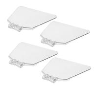 Veemoon 4 Pièces Protection Oculaire Transparentes pour Meuleuse Écran de Remplacement pour Meuleuse de Banc Protège Yeux Durable et Stable Sécurité Lors de Utilisation Prolongée