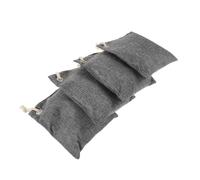 Veemoon 4 Pièces Sachets Absorbeurs Dodeurs et Dhumidité pour Chaussures Placards et Petits Purificateur Naturel et Durable