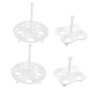 Veemoon 4 Pièces Support à Œufs Pour Réfrigérateur Distributeur Œufs Compartiments Panier Vapeur