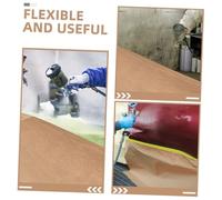Veemoon 4 rouleaux Film de Masquage Transparent Protection Peinture Voiture Mobilier Décoration Polyvalent