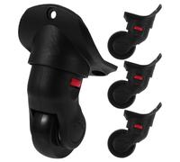 Veemoon 4 roulettes pivotantes pour valise de maquillage, réparation de | Roulettes pivotantes à 360° amovibles et silencieuses, idéales pour réparer ou remplacer les roulettes de votre valise de