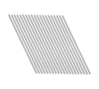 Veemoon 40 Pièces Goupilles de Blocage en Acier Inoxydable 2mm X 110mm pour Planche à Dessin, Accessoires Crochet Robustes pour Projets de Blocage Détaillés en Tricot