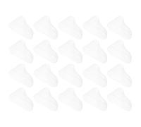 Veemoon 40 pièces Transparent Shoe Supports For Shoes Display PVC Feet Models And Socks Filler For Shaping And Storage