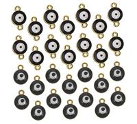 Veemoon 40pièces Breloques Mauvais Œil Alliage Pendentifs Pour Bijoux Colliers Et Bracelets Faits Main Lot
