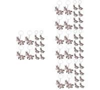 Veemoon 48pièces Pendentifs Clé Charms Animaux Cartoon Pour Accessoires De Fête Et Amusants