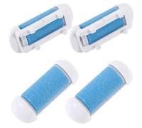 Veemoon 4pièces Accessoires De Remplacement Pour Râpe à Grain Contrôlé Pour Exfoliation Douce Et Prévention Sécheresse