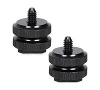 Veemoon 4pièces Adaptateur De Vis Trépied Pouce Griffe Chaude De Caméra Support pour Et Caméscopes