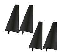 Veemoon 4pièces Cache-joints De Cuisinière Silicone Mastic De Joint De Comptoir Bande Étanchéité Pour Espaces Entre Plan De Travail Et Cuisinière