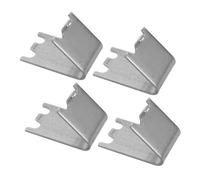 Veemoon 4pièces Clip Étagère Pour Réfrigérateur Support Étagère De Congélateur Clip De Remplacement Crochet De Support