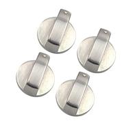 Veemoon 4Pièces Commutateur Allumage pour Cuisinière à Bouton Marche Arrêt Accessoire pour Réchaud et Four