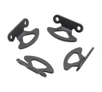 Veemoon 4pièces Crochets D'ancrage Robustes En Fer Pour Remorque Surface Mount Pour Cargo Compatible Avec Ford 2000-2017