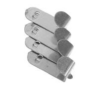 Veemoon 4pièces De Rail Acier Inoxydable Pour Réfrigérateur Supports De Clayette De Congélateur Hangers Pour Rangement De Cuisine Et Frigo