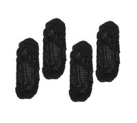 Veemoon 4pièces Housse Accoudoir pour Chaise De Bureau Jeu Ou Fauteuil Lot de Amovible Et Extensible avec Surface Antidérapante Lavable Machine