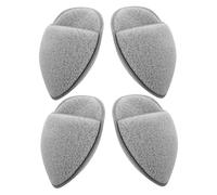 Veemoon 4pièces Lot De Éponges Exfoliantes Pour Visage Démaquillantes Et Nettoyantes Douces Et Réutilisables